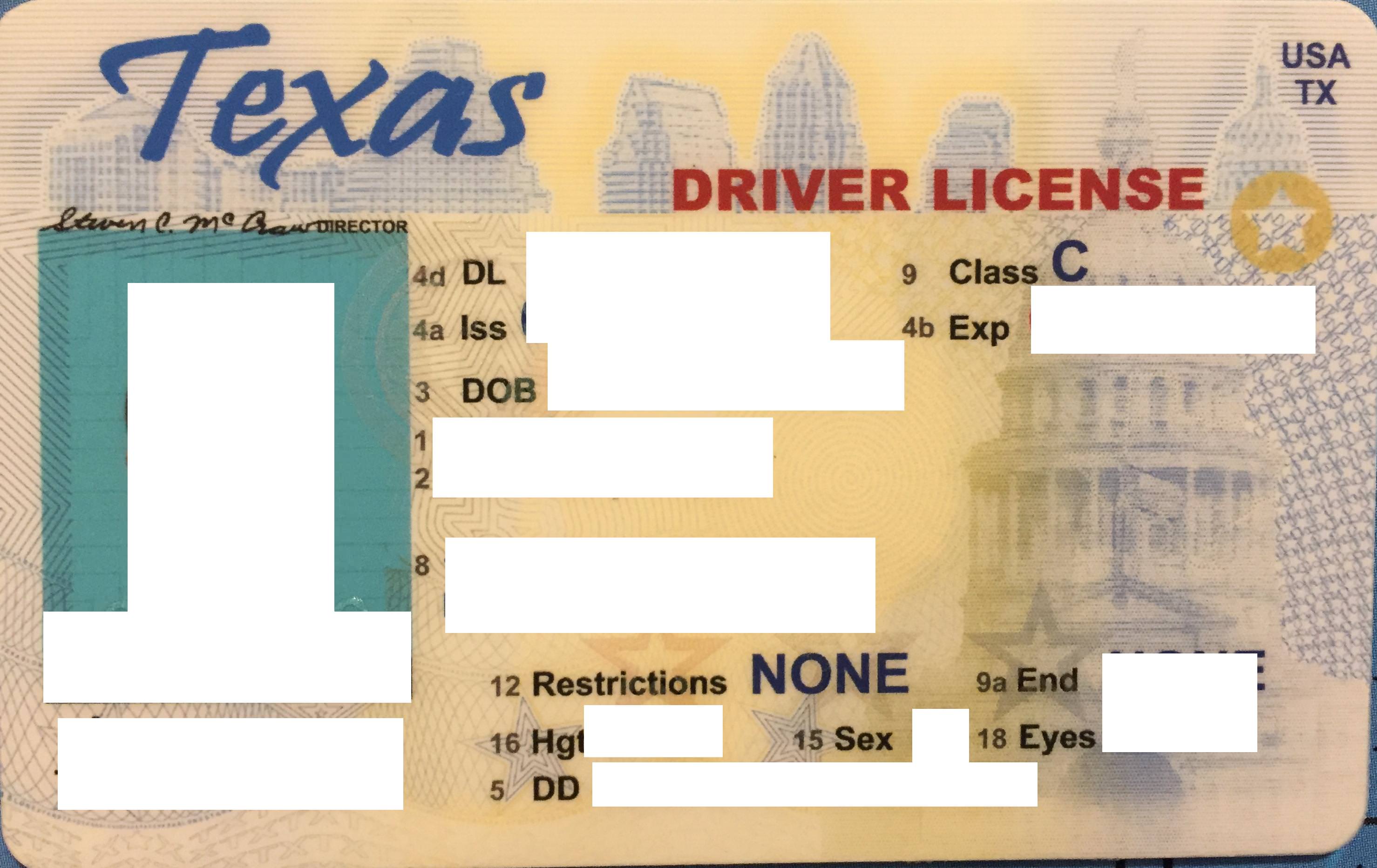 Texas Fake ID - 😇 Best Scannable Fake IDs from IDGod With Regard To Texas Id Card Template